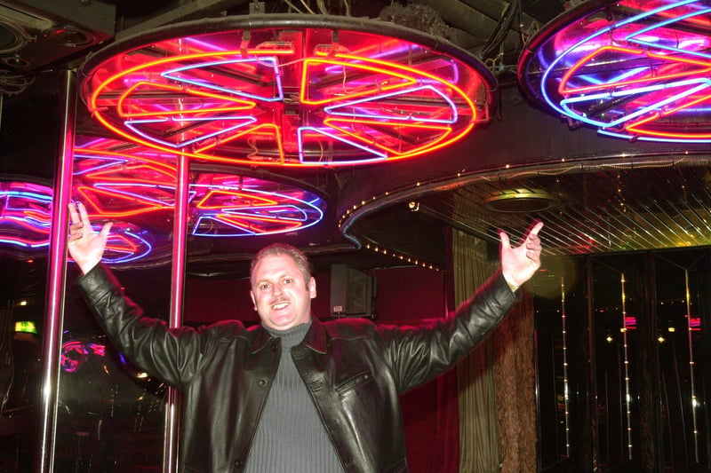 Do you remember when Alan Senior bought Josephines Night Club in February 2001?