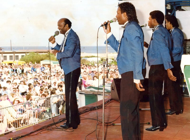 Down by the sea with The Drifters in 1993. Were you there?