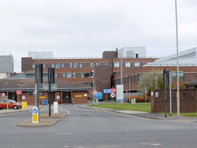 South Tyneside Hospital.