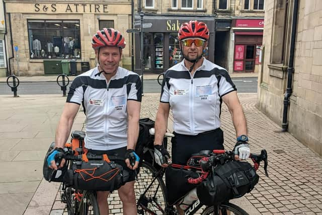 Colin Mallen, 59, (left) with friend Steve Wilkinson, 60