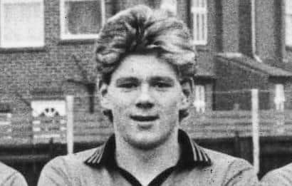 Micky Taylor during his time as a player at SSFC.