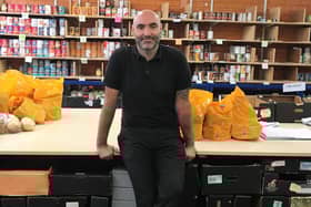 Chief executive of Hospitality and Hope food bank, Paul Oliver.