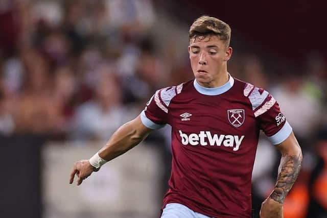 Newcastle United are closing in on a move for West Ham defender Harrison Ashby  (Photo by Ryan Pierse/Getty Images)