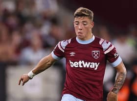 Newcastle United are closing in on a move for West Ham defender Harrison Ashby  (Photo by Ryan Pierse/Getty Images)