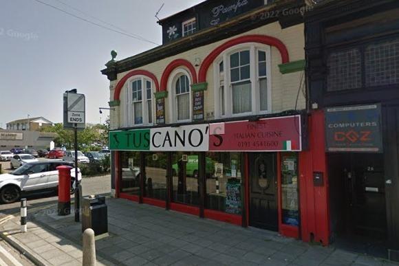 Tuscano's on Winchester Street in South Shields has a 4.5 rating from 297 Google reviews.