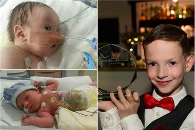 Brave Jack Lewis who faces more hospital tests.