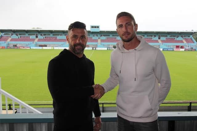 Hartlepool United club legend Gary Liddle made the move to non-league South Shields earlier this summer. Picture by South Shields Football Club