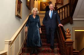 King Charles III and the Queen consort Camilla (Photo by CHRIS JACKSON/POOL/AFP via Getty Images)