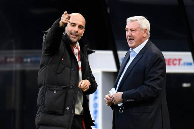 Newcastle United head coach Steve Bruce. (Photo by Peter Powell - Pool/Getty Images)