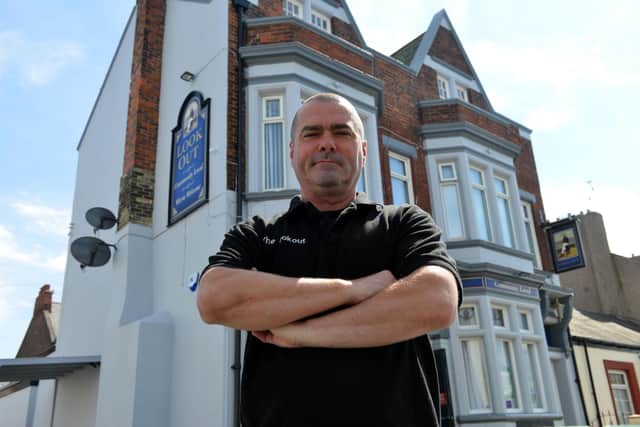 The Look Out landlord Michael Ward is unhappy with the council's request to remove his planters.