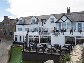 The new terrace at the Bamburgh Castle Inn (photo: Tracey Bloxham)