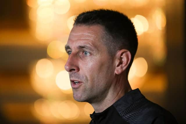 Newcastle United coach Ben Dawson  (Photo by Lintao Zhang/Getty Images for Premier League)