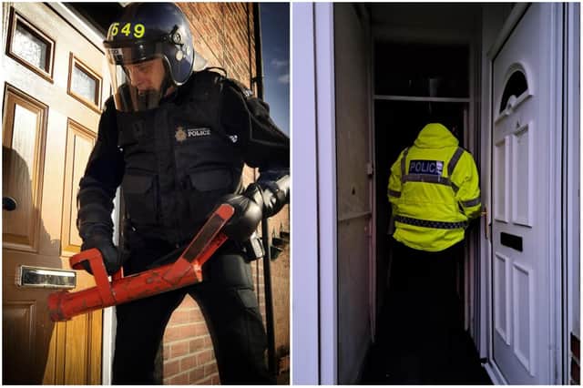 Raids have been carried out across Sunderland and South Tyneside