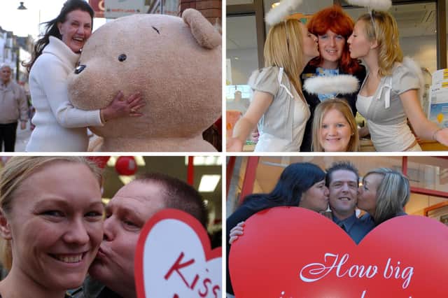 Lovely archive photos to set the scene for International Kissing Day.