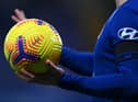 Premier League match ball. (Photo by Shaun Botterill/Getty Images)
