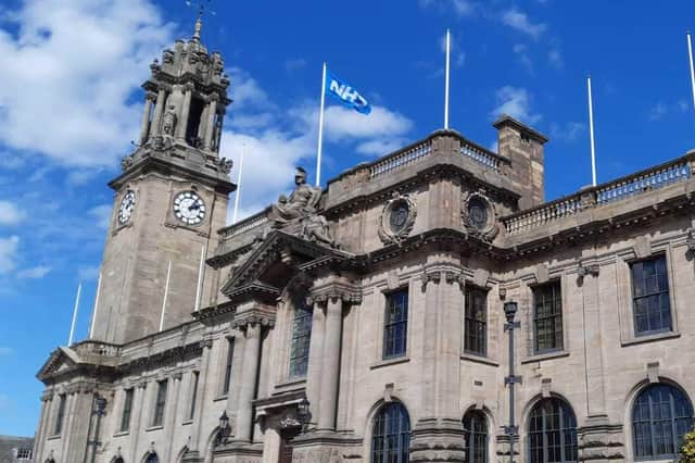 The meeting took place at South Shields town hall