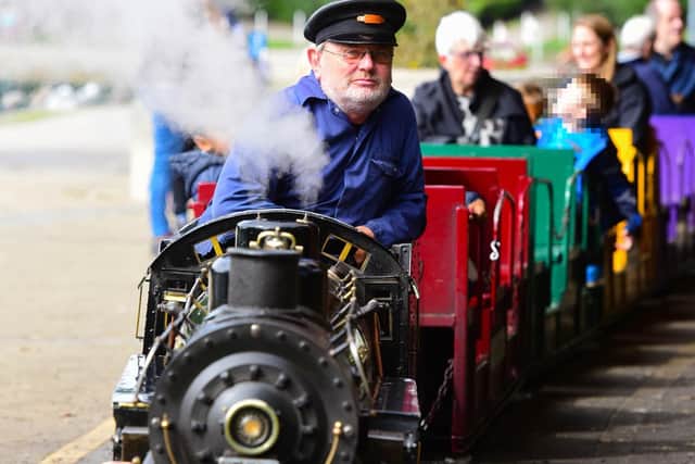 What an incredible career for miniature steam train driver Keith Nye.