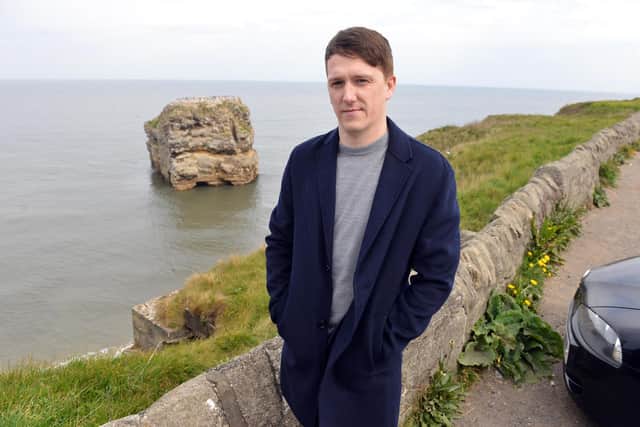 The Grotto manager Will Smith, who has safety concerns with people getting close to the cliff edge to take selfies.