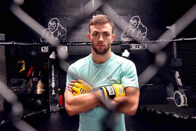 MMA fighter Adam Proctor ahead of world title fight.