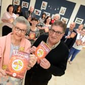 Mayor of South Tyneside Cllr Pat Hay with Jarrow Festival Committee Chair Fred Hemmer, at Jarrow Hall, launching this years festival.
