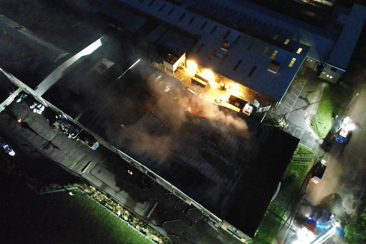 Farrow Fire Watch drone footage showing the full impact of weekend Jarrow fire