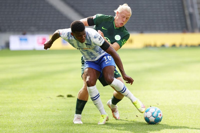 Everton are the latest club to enter the race to sign Hertha Berlin star Matheus Cunha amid links with Leeds United. (Sky Germany)
(Photo by Maja Hitij/Getty Images)