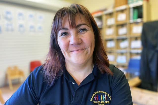 Jarrow Day Nursery manager Nicola Evans said it was "brilliant" to have been judged outstanding by Ofsted.
