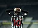 Allan Saint-Maximin of Newcastle United. (Photo by Owen Humphreys - Pool/Getty Images)