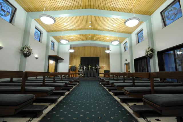 The existing chapel.