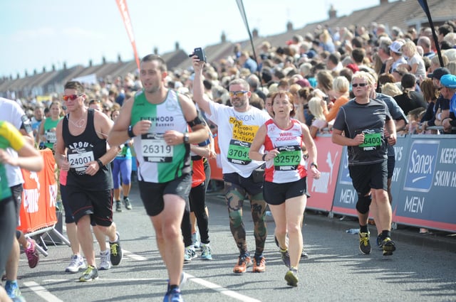 Runners at a previous GNR