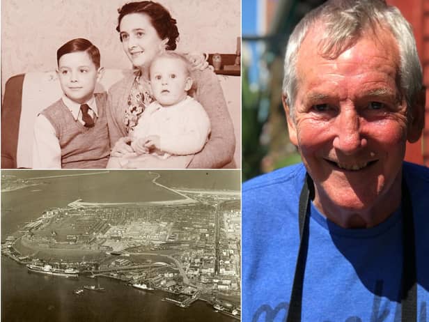 Colin Campbell who shared his memories of life on South Tyneside.