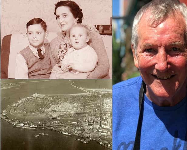 Colin Campbell who shared his memories of life on South Tyneside.