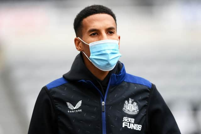 Newcastle United midfielder Isaac Hayden.