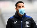 Newcastle United midfielder Isaac Hayden.