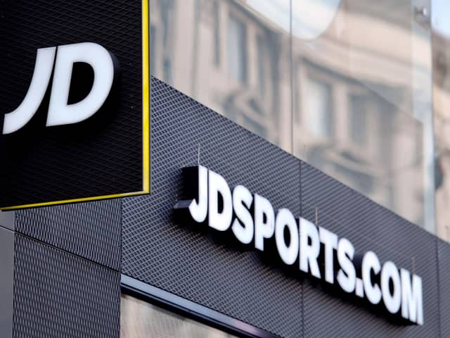 JD Sports has said it will reopen all its 309 stores in England across shopping centres, high streets and retail parks from June 15 as lockdown restrictions ease further. Photo Nick Ansell/PA Wire.