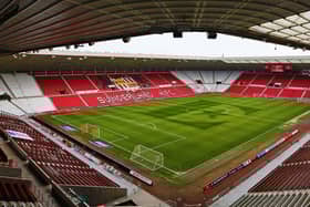 Elton John's logo on the pitch was tweeted from the stadium account