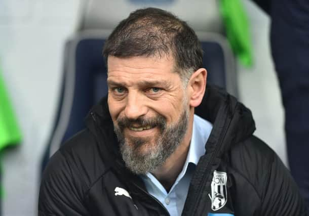 WEST BROMWICH, ENGLAND - FEBRUARY 15:   Slaven Bilic, Manager of West Bromwich Albion  looks on before the Sky Bet Championship match between West Bromwich Albion and Nottingham Forest at The Hawthorns on February 15, 2020 in West Bromwich, England. (Photo by Nathan Stirk/Getty Images)