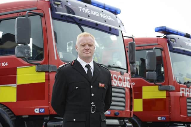 Tyne and Wear Fire and Rescue Service's Chief Fire Officer Chris Lowther has praised his workforce in their efforts to support people during the pandemic.