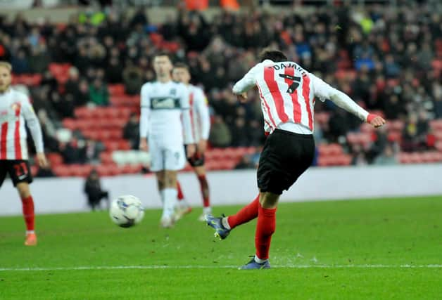 Sunderland winger Leon Dajaku