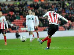 Sunderland winger Leon Dajaku