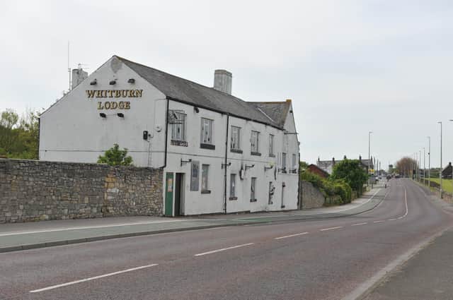 The former Whitburn Lodge pub, Mill Lane, Whitburn, had been closed for several years before fire ripped through it.