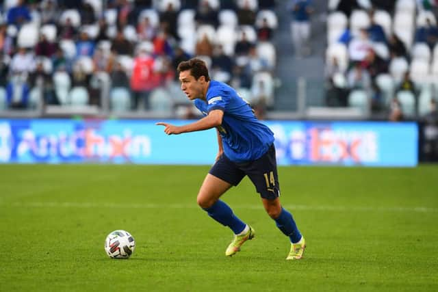 Federico Chiesa of Juventus has been linked with a move to Newcastle United (Photo by Claudio Villa/Getty Images)