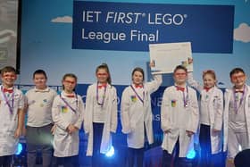 Harton Puzzlers at IET First Lego League Final