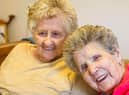 Sisters Belle and Jenny reunited