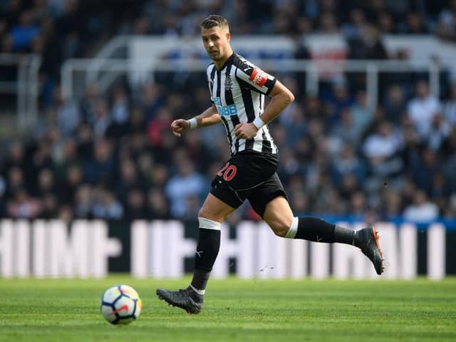 Former Newcastle United defender Florian Lejeune has revealed it was a 'dream' to play in England (Photo by Stu Forster/Getty Images)
