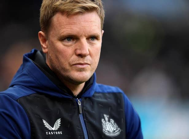 Newcastle United head coach Eddie Howe.