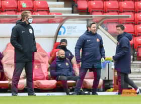 Sunderland head coach Lee Johnson
