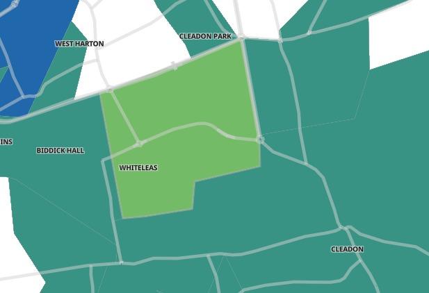 In the seven days up to June 1, Whiteleas recorded a case rate of 36.4 per 100,000 people. A total of three cases were recorded - a drop of 50% from the previous week.