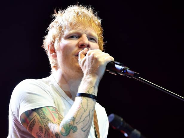 Ed Sheeran.