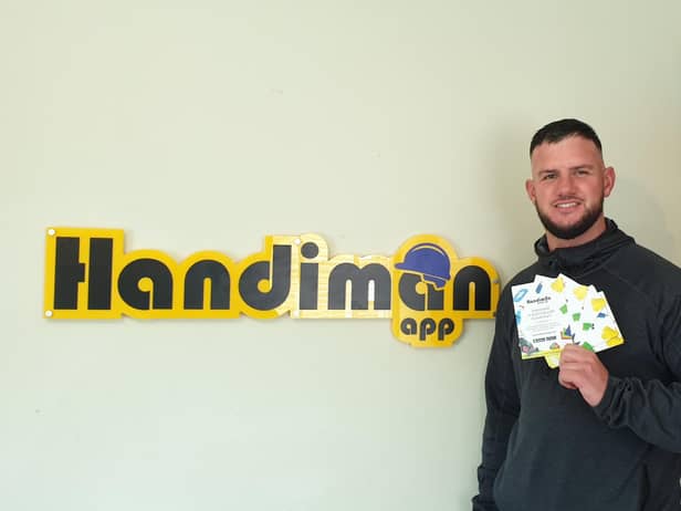 Ross Fenwick, 32, is one of the entrepreneurs behind the Handiman app.